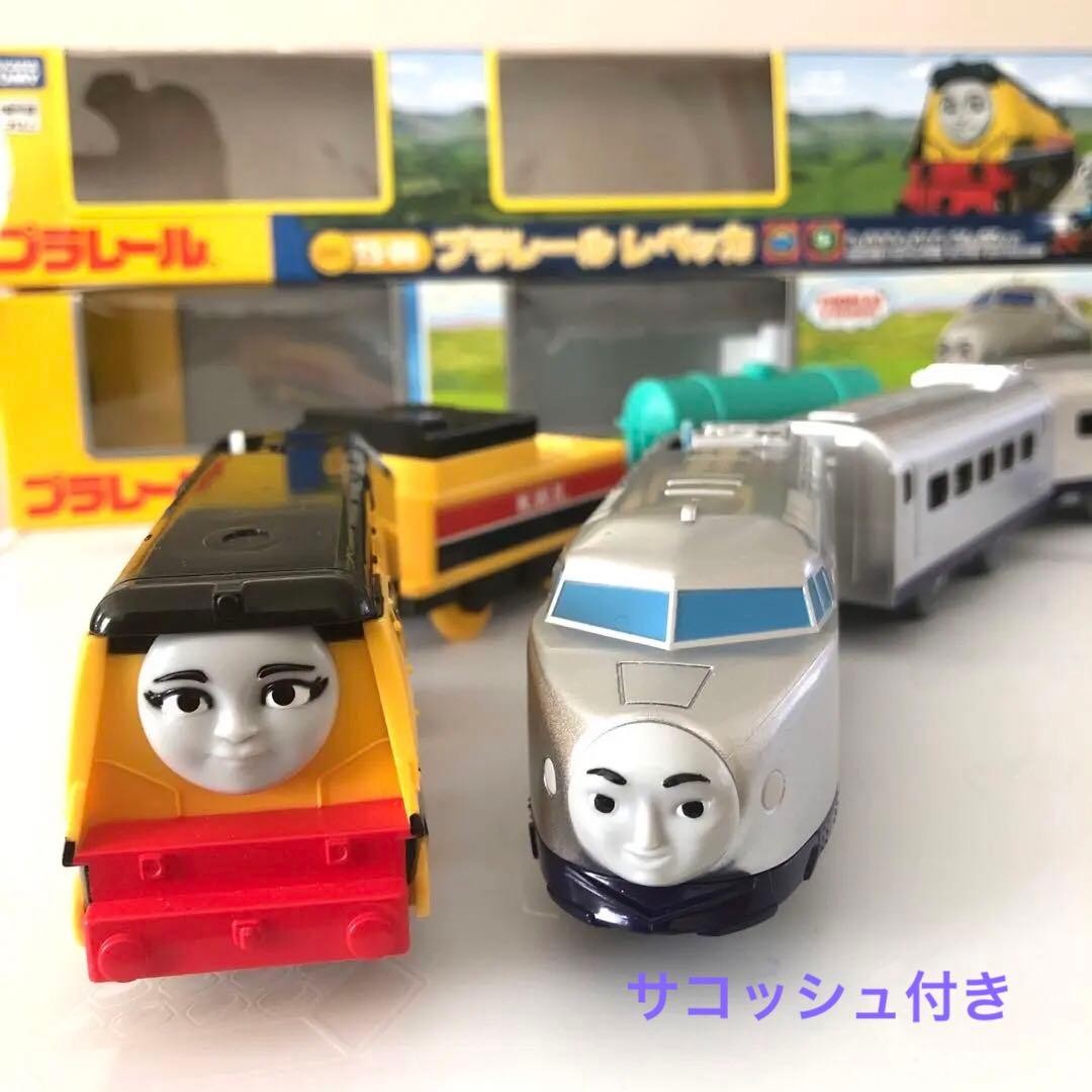 TAKARA TOMY Plarail Thomas Kenji Rebecca Collectible Model Train Set 15+