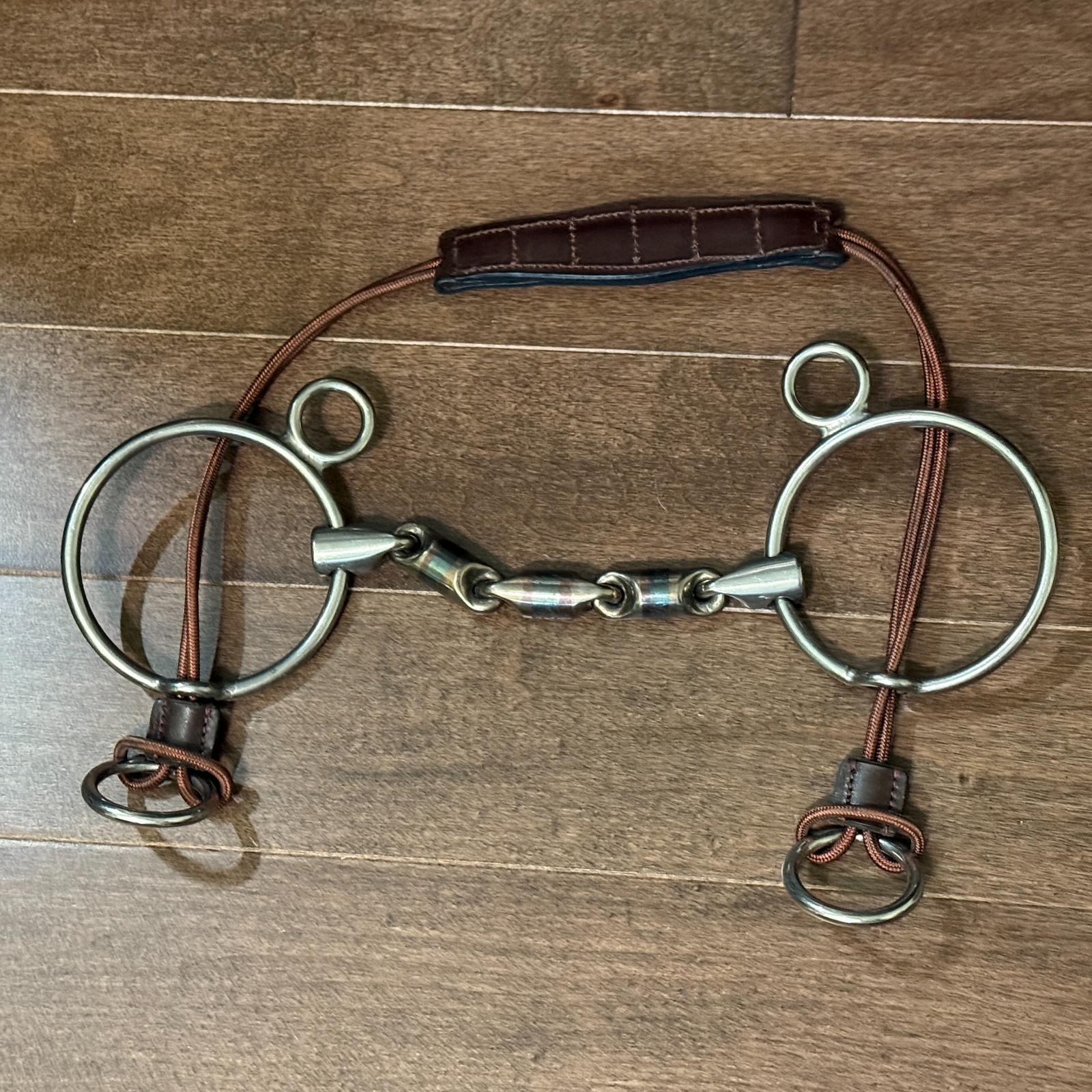 Used Trust Sweet Iron Waterford Gag Bit for Horses