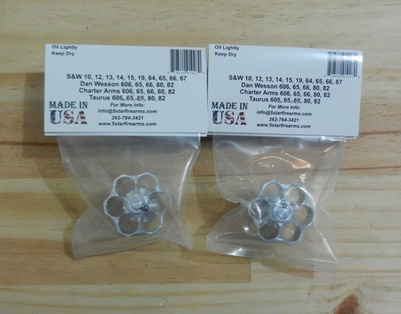 Aluminum Speedloader; S&W, Dan Wesson, Charter, Taurus; 2 pk; K6-357/38