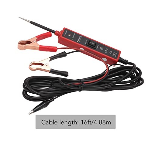 6-24V Auto Circuit Tester, Universal for Car Electrical System, LED Light