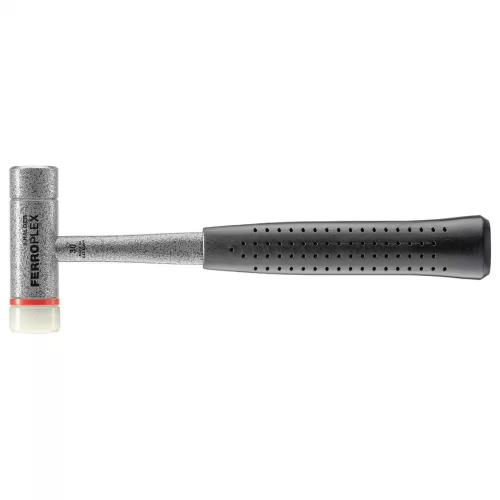 Ferroplex 1.32 Lbs. 2-In-1 Stainless Steel Hammer with 11.42 In. Steel Handle Ru