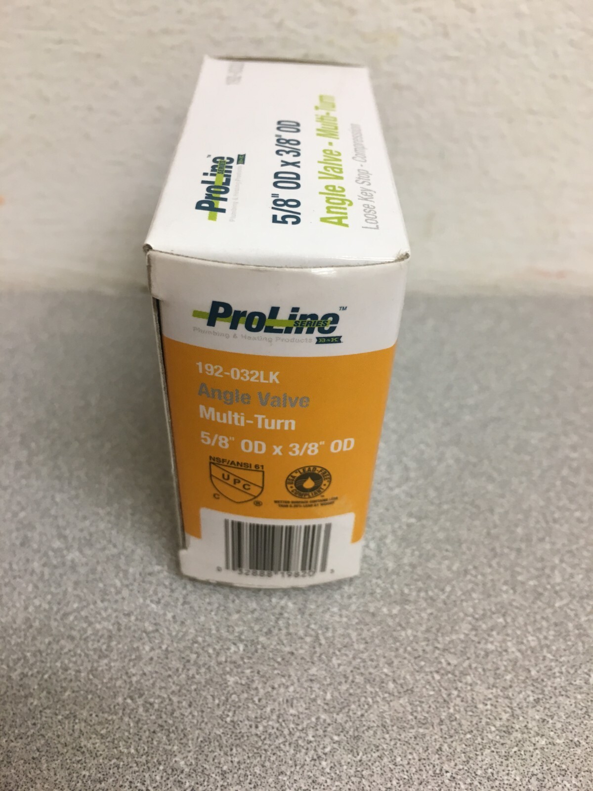 BK Products 192-032LK ProLine Comp Comp Angle Valve
