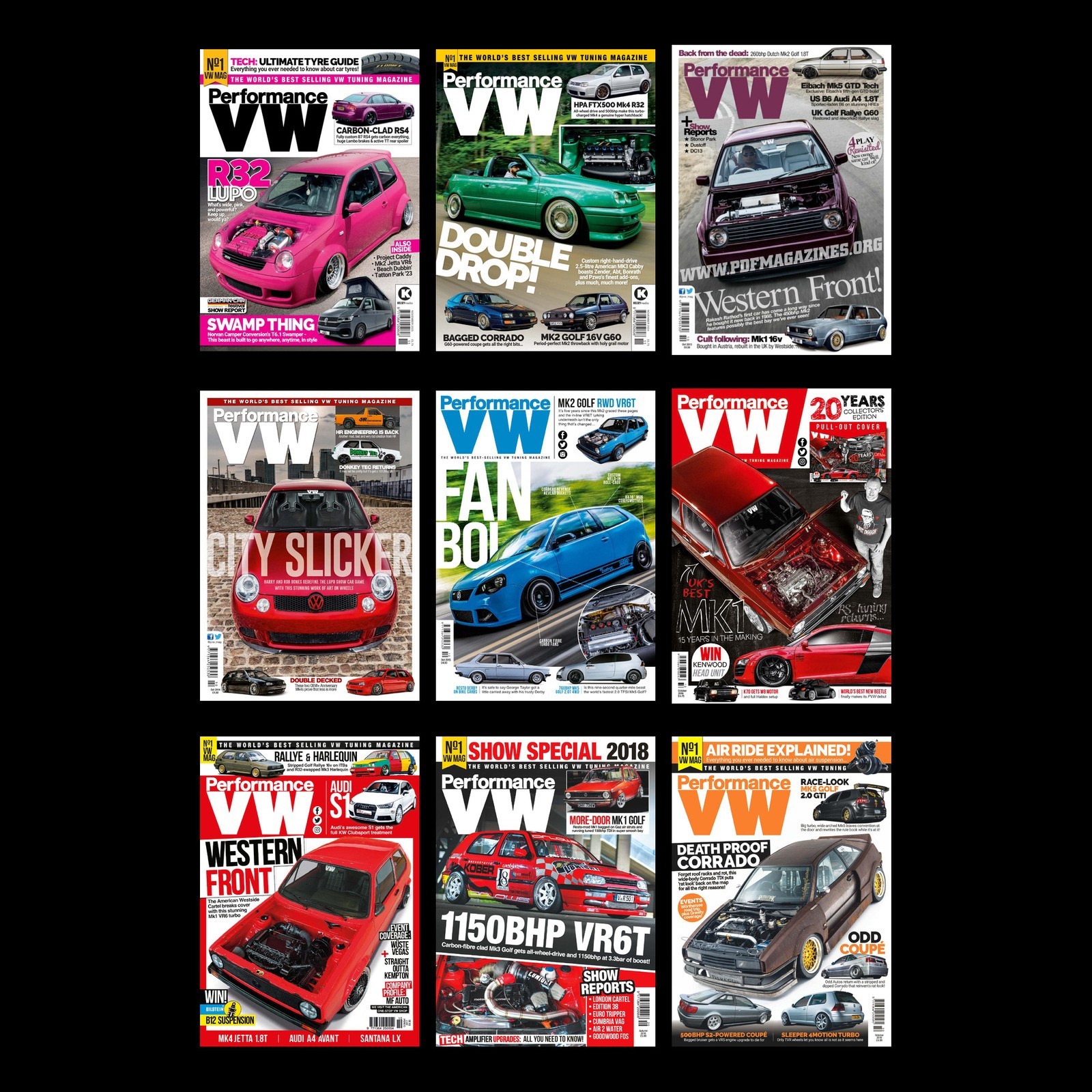 Performance VW magazine 132 issues & 4 specials on USB + immediate bonus