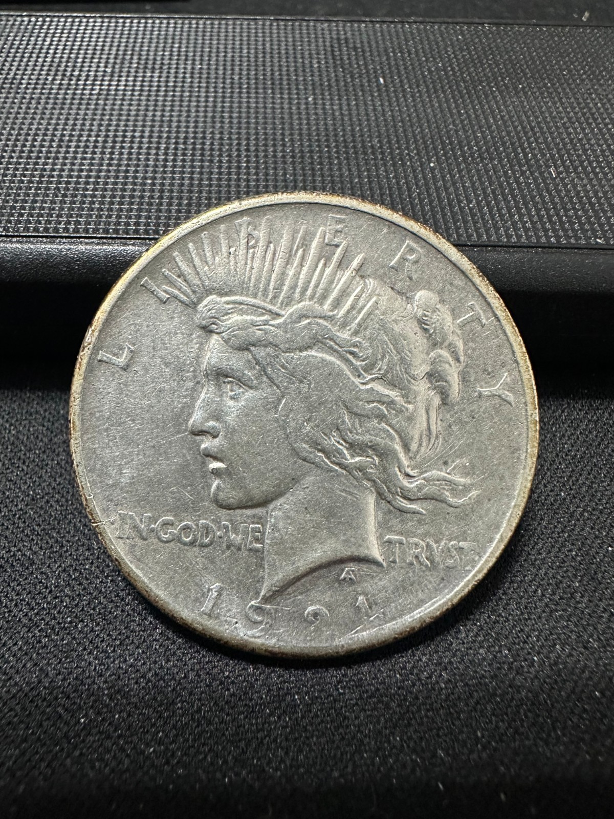 1921 peace dollar XF