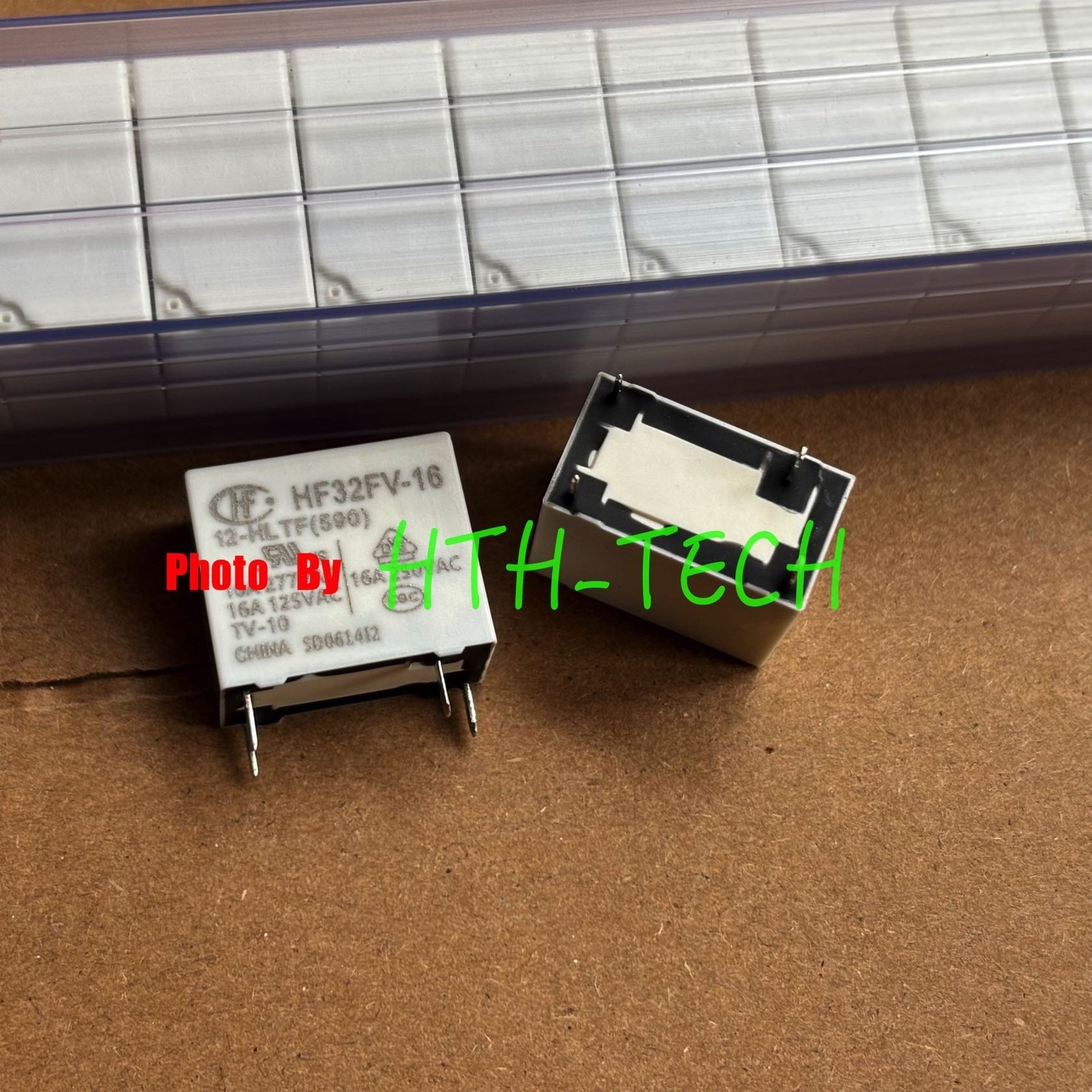 New HF32FV-16/12-HLTF Power Relay 16A 12VDC 4 Pin x 10pcs *tn