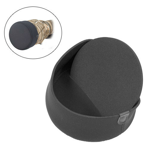 LensCoat Hoodie Lens Hood Cover (Medium, Black) Waterproof Neoprene Cover
