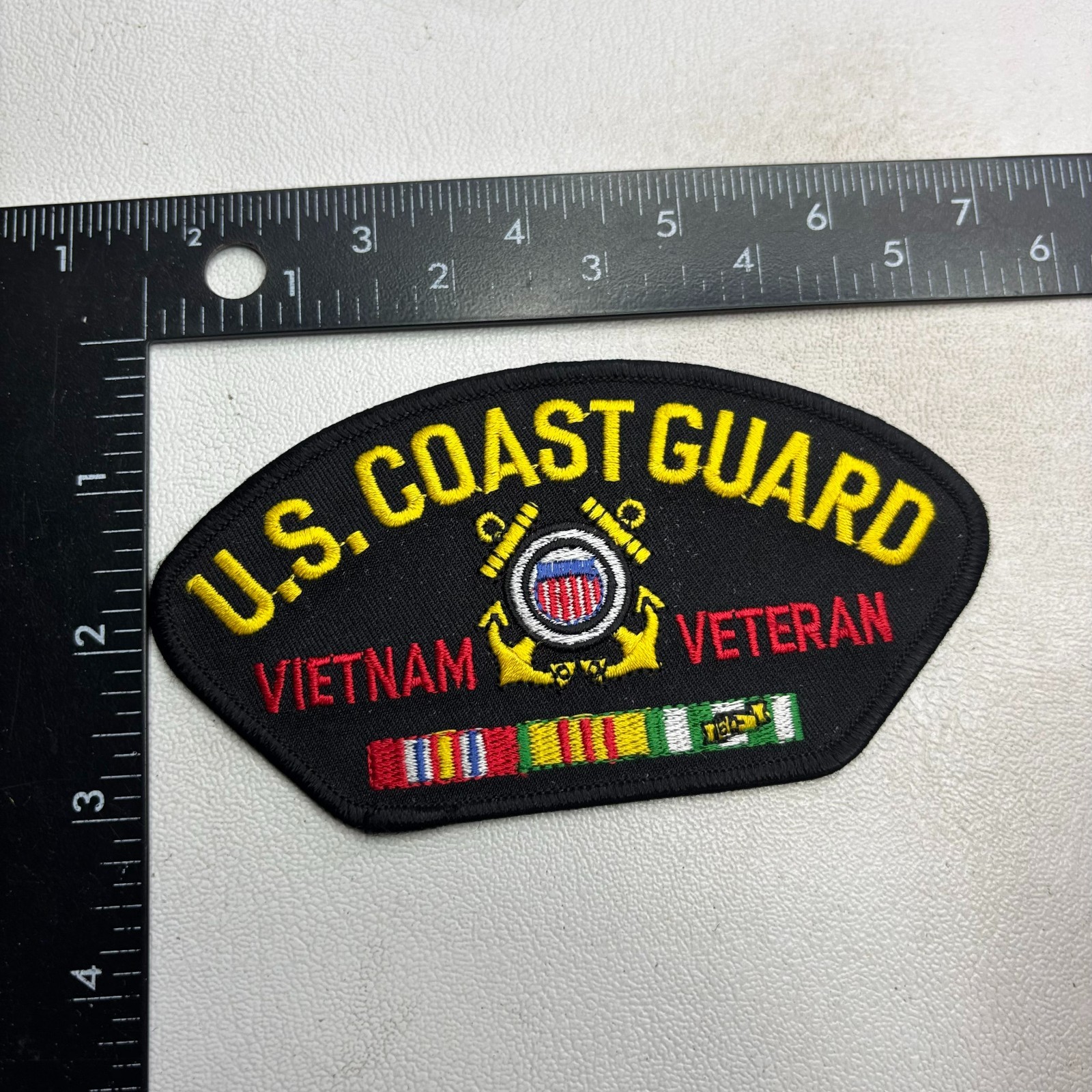 US COAST GUARD VIETNAM VETERAN Embroidered Patch 64LL