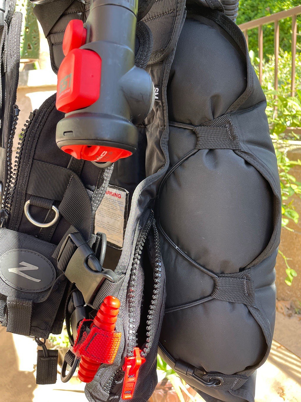 Zeagle Zena BCD (Small) with Atomic Aquatics SS1 Safe Second.
