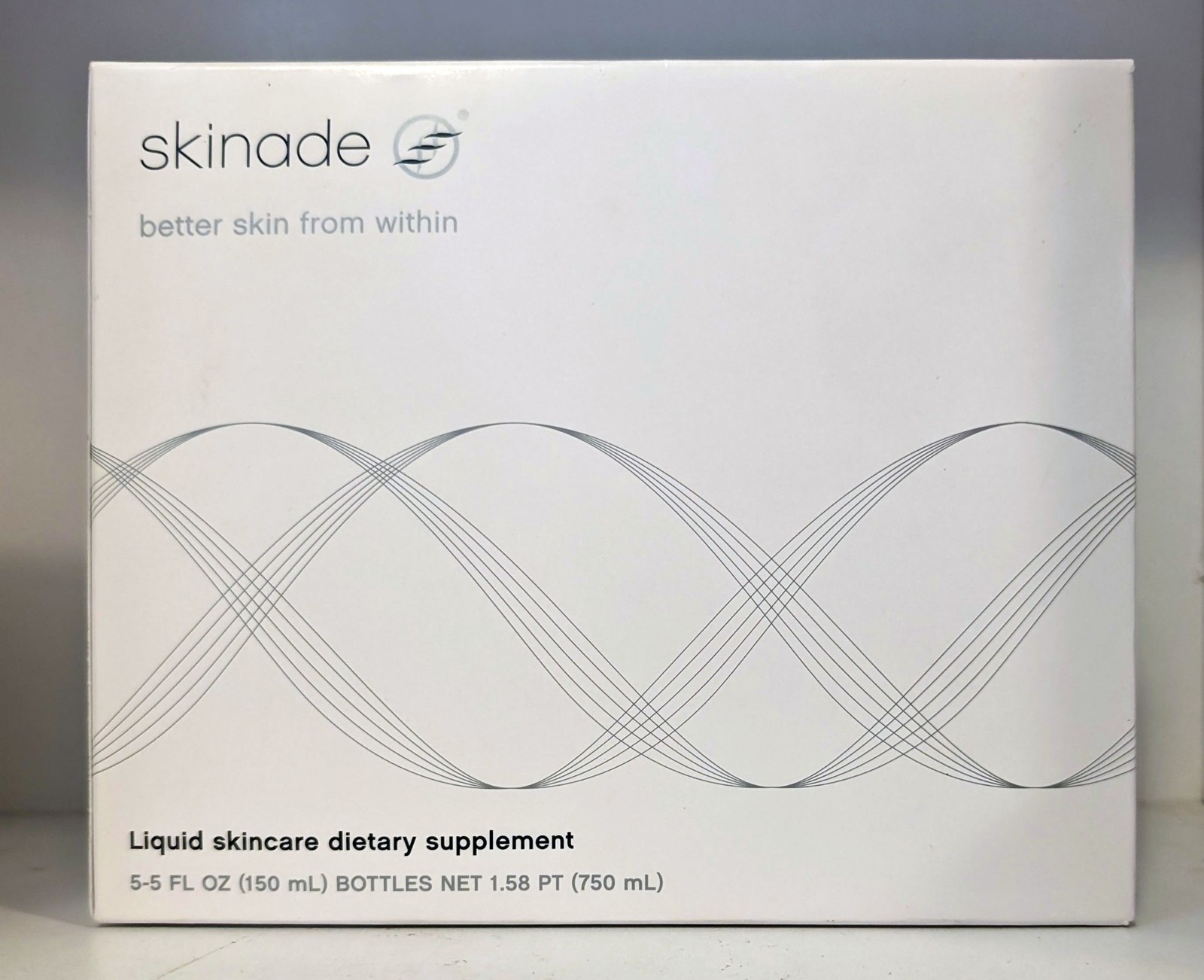 Skinade Liquid Skincare Dietary Supplement -  5 x 5oz Bottles (150mL each) - NEW