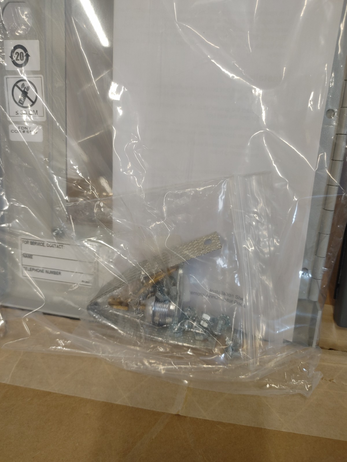 Edwards RLCM/D REMOTE ANNUNCIATOR DOORS