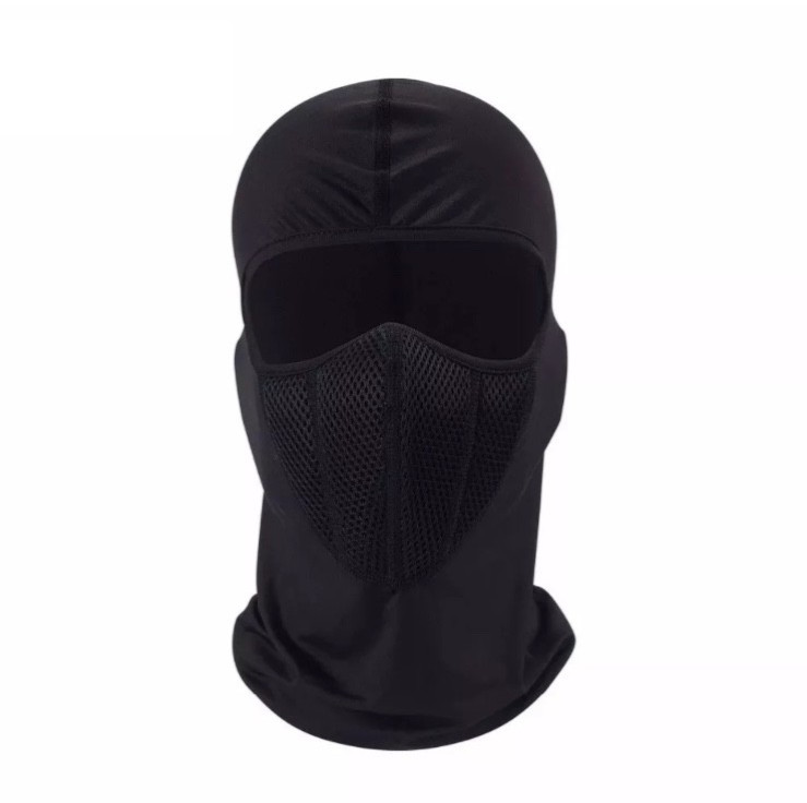 New Mesh Black Outdoor Balaclava Full Face Mask Sports Ski Bike Ninja Army Mask