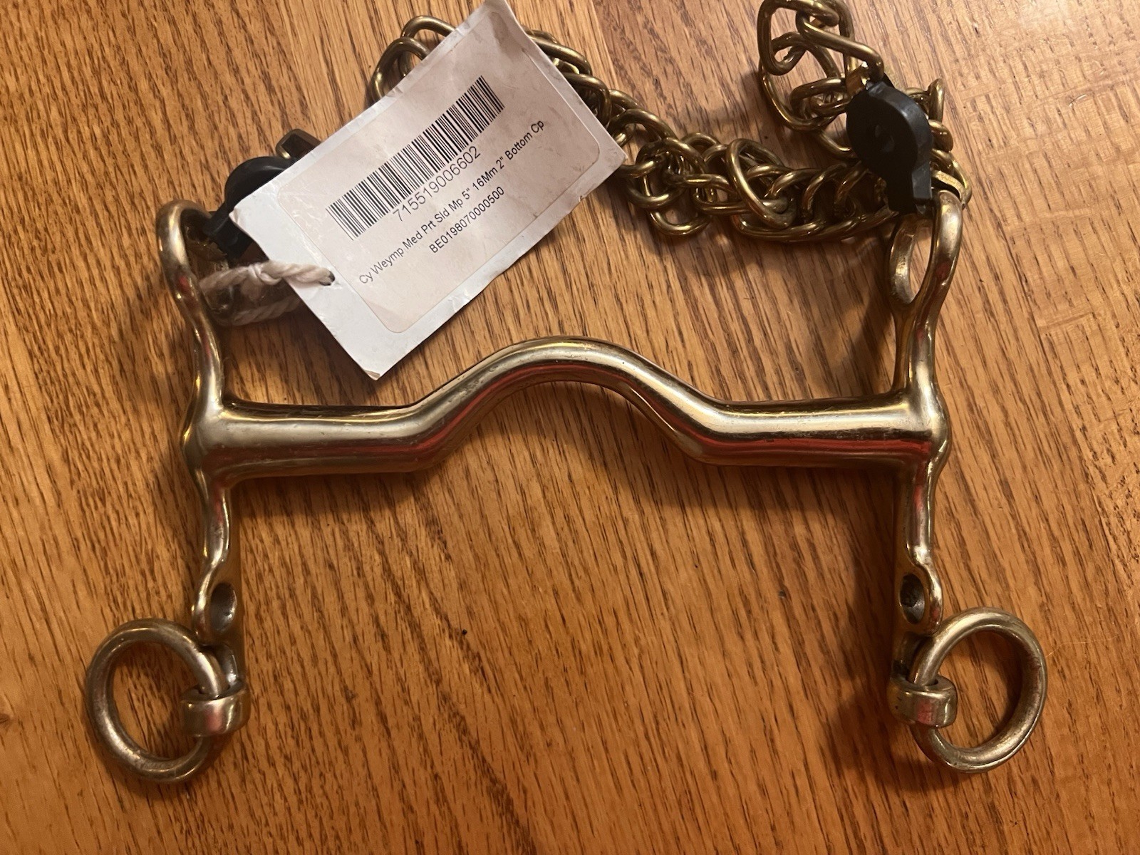 Partrade Metlab Weymouth English Equestrian Bit NWT