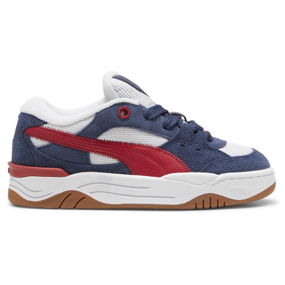 PUMA 180 Texture Lace Up  Youth Boys Blue, White Sneakers Casual Shoes 39738101