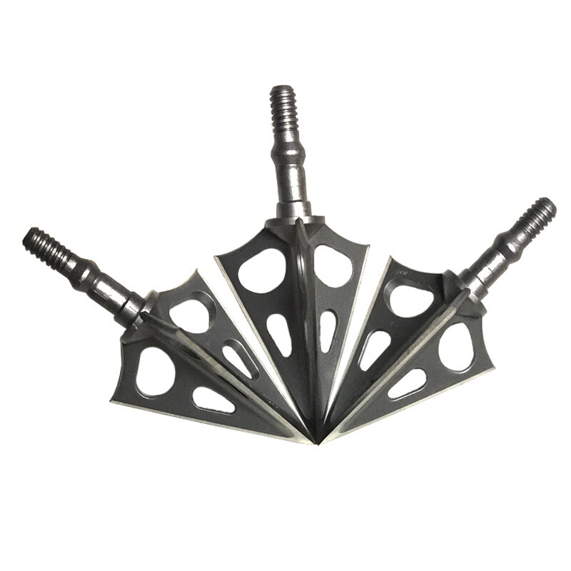 Archery Hunting Broadhead 3 Blade 100grain Compound Recurve Bow Hunting Longbow