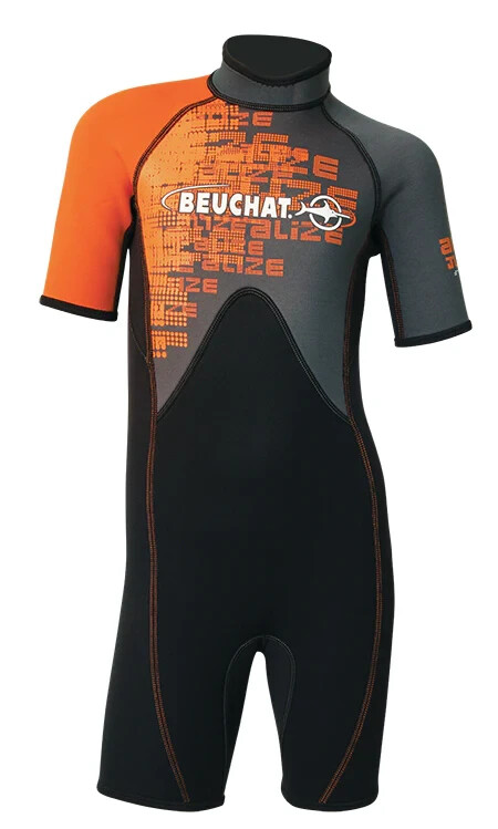 BEUCHAT ALIZE SHORTY JUNIOR 3MM WETSUIT : for kids 6-8yrs old