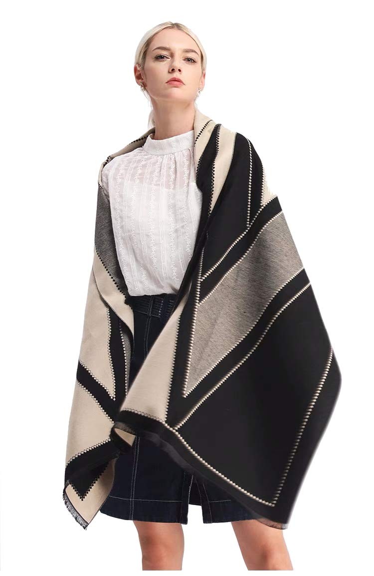 Winter Scarf Scarfs For Women, Cashmere Like Blanket Scarf Pashmina Shawls An...