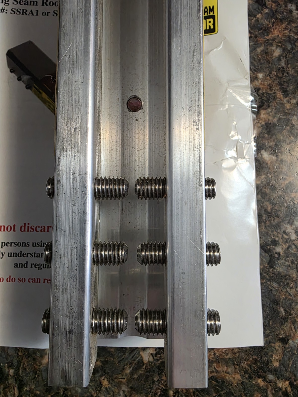 Falltech Bolt/Weld D-Ring Standing Seam Roof Anchor Model # SSRA1