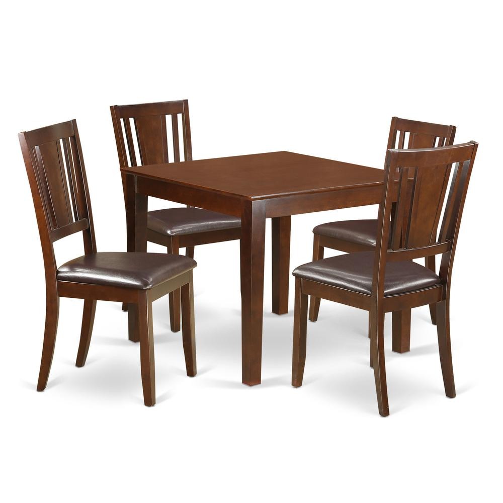 5 Pc Dinette set with a Dining Table and 4 Dining Chairs in ...