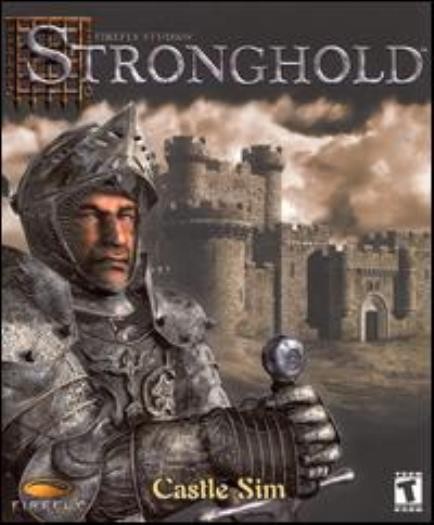 Stronghold 2001 PC CD military castle build warfare city management sim game!