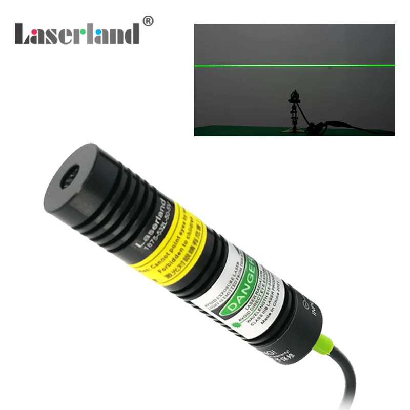 18mm 532nm Green Line Laser Halloween Laser Swamp Laser Portal Alignment Marking