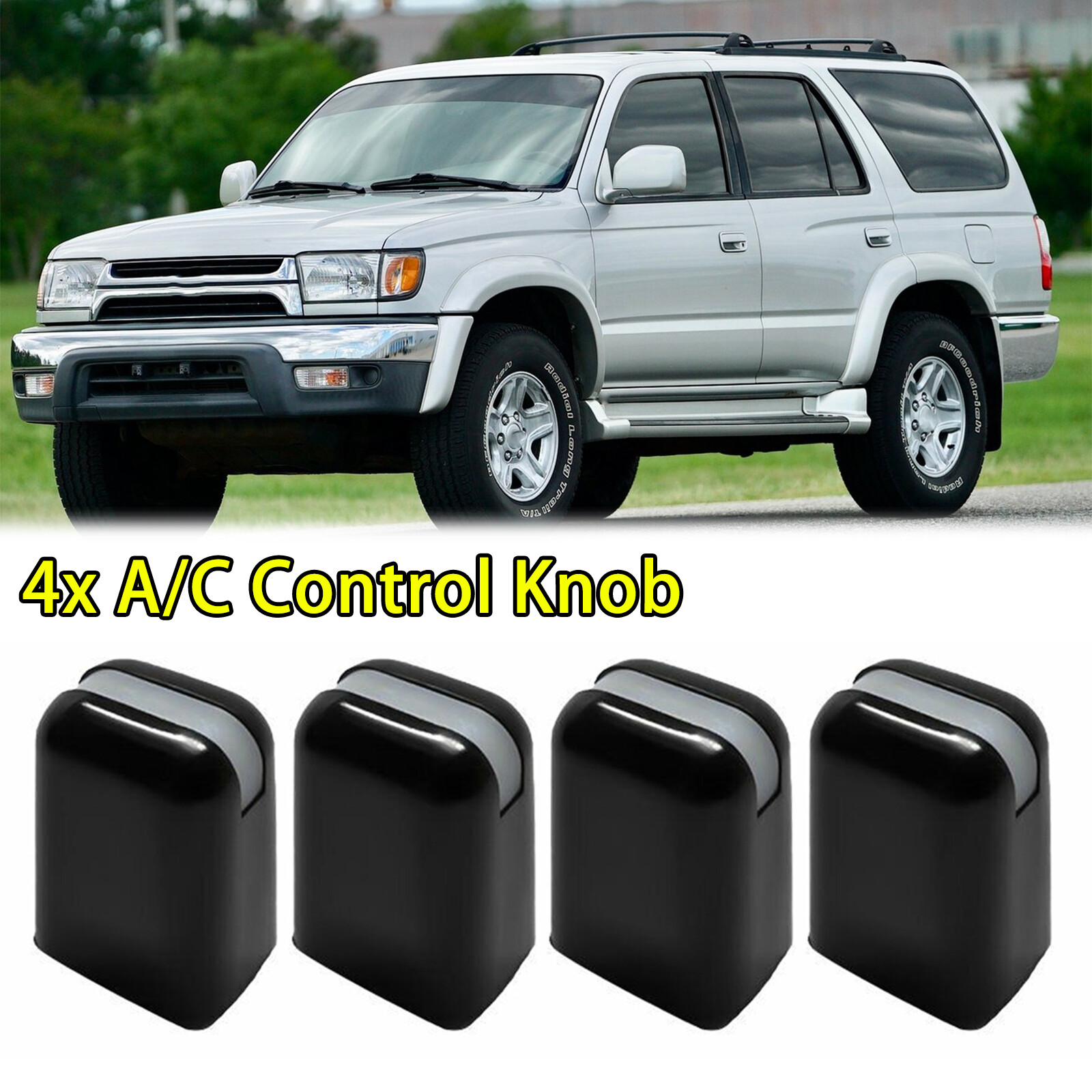 For Toyota 4Runner Pickup Land Cruiser Tacoma 4x  AC Heater Control Knob Kit