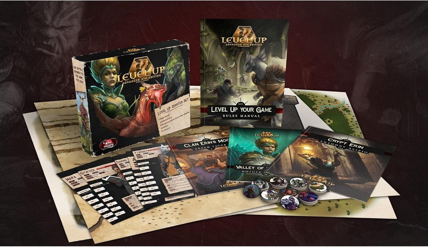 Level Up: Advanced 5th Edition - Starter Box | Enhance Your D&D 5E Gameplay