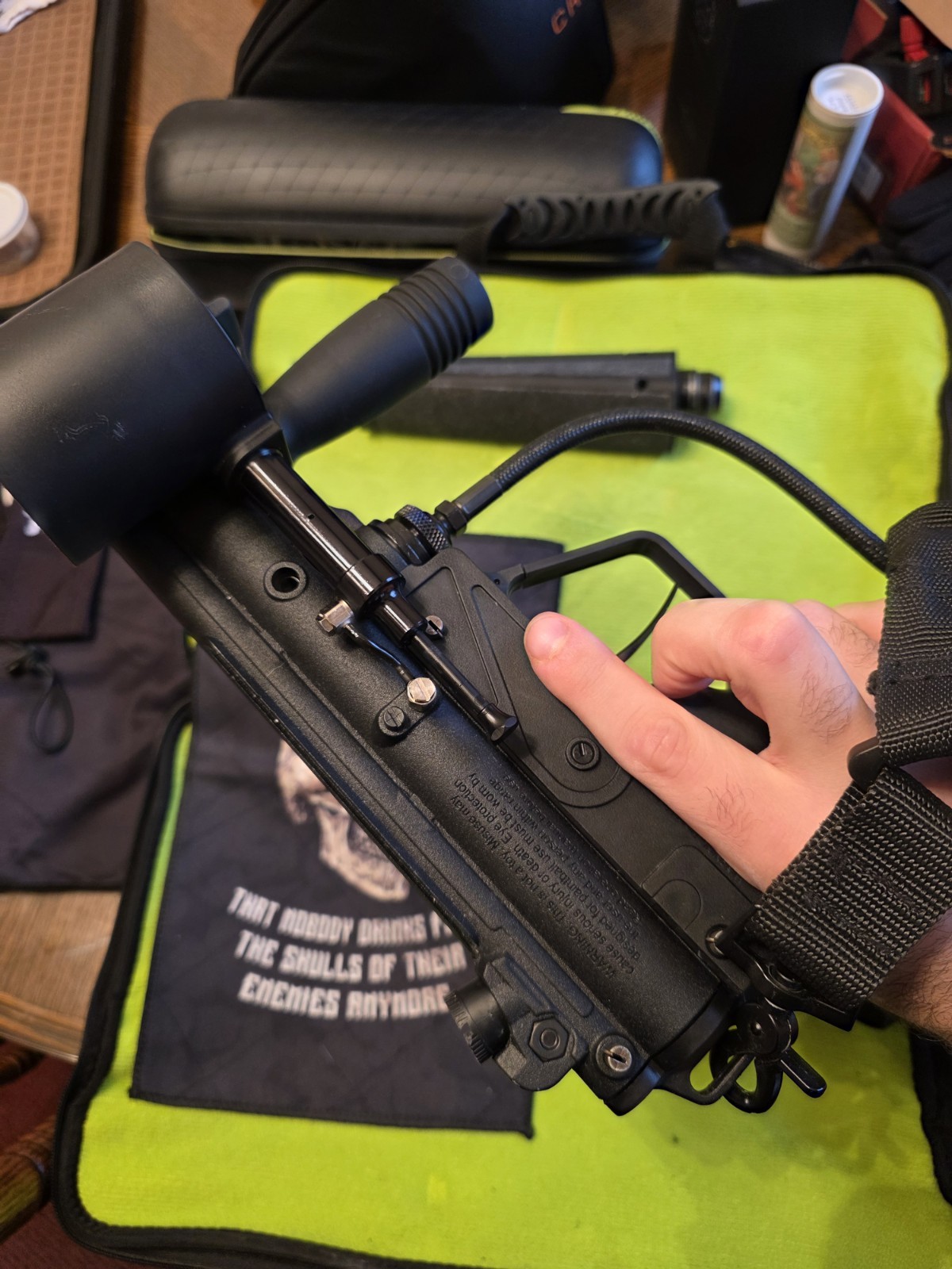 Tippmann A5 Paintball Marker ‐ Full Kit ‐ Trigger And Barrel Modifications