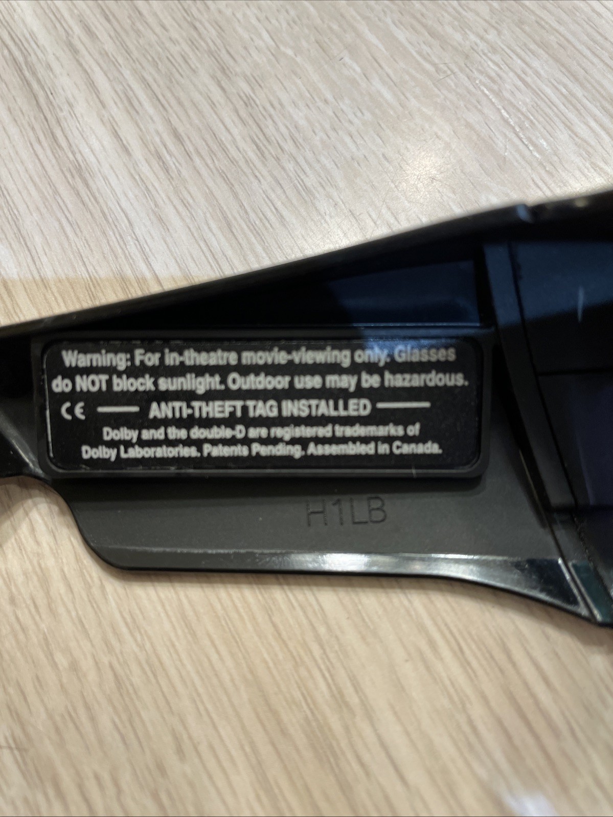 DOLBY 3-D GLASSES TOTALLY ORIGINAL GREAT SHAPE NO ISSUES MAILED WELL-PROTECTED!