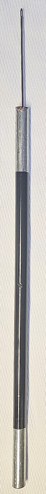 18" Vintage Magicians Wand w/17¾" Steel Pop Out Needle Flowers Magic Trick Tool