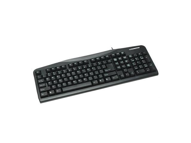 MANHATTAN Black USB Wired Standard Enhanced Keyboard