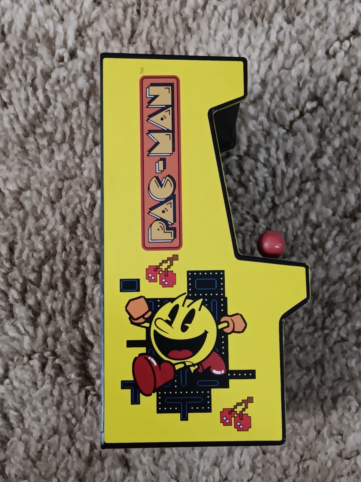 Pac-Man Mini Arcade Cabinet Basic Fun 2019 Game Works Great With Joystick