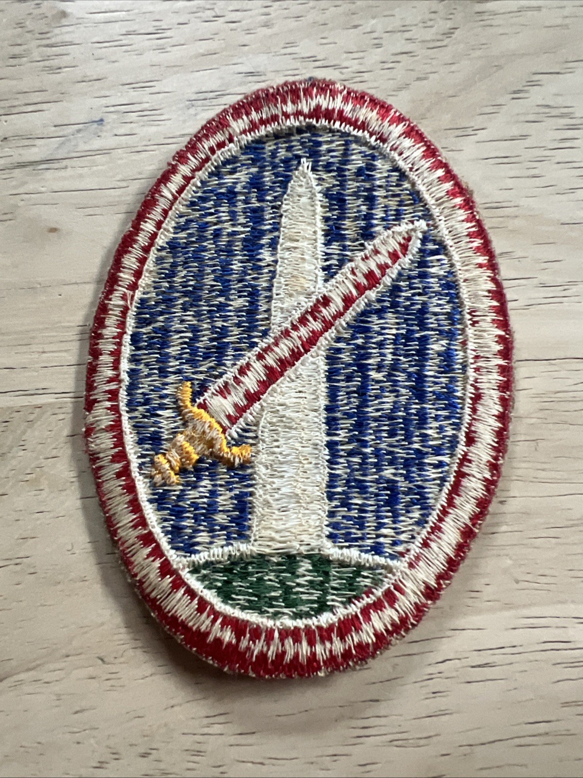 Army us WASHINGTON DISTRICT WW2 Original Patch