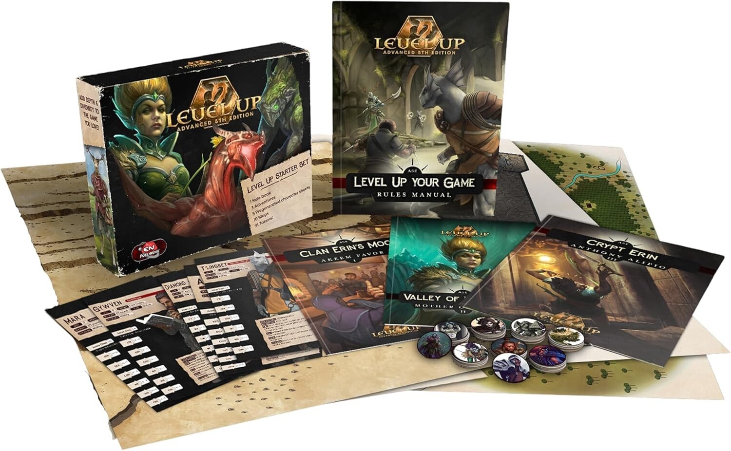 Level Up: Advanced 5th Edition - Starter Box | Enhance Your D&D 5E Gameplay