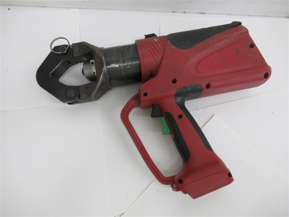 Burndy Cordless Crimping Tool 11 Ton, 18V Dieless Head USED