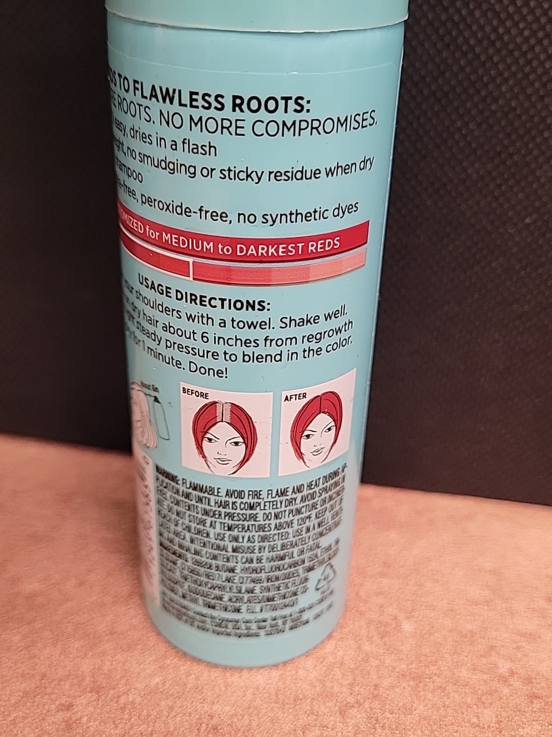 Lot of 5- L'Oreal Paris VIIBRANT RED magic Root Cover Up 2 Oz