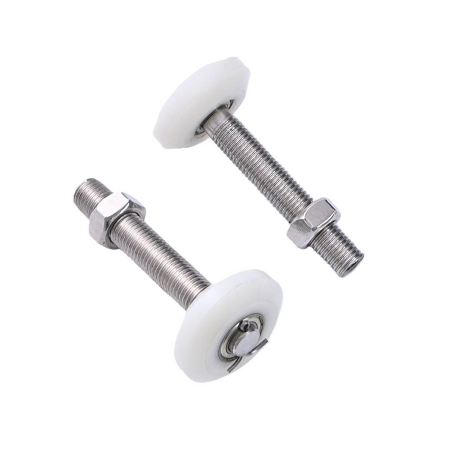Top Guide Wheel Silver Finish Cold-Storage Door Wheel Even Gliding