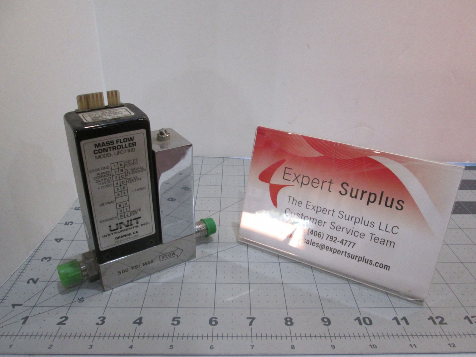 Unit, UFC-1100, O2, 300 SCCM, Mass Flow Controller, Used