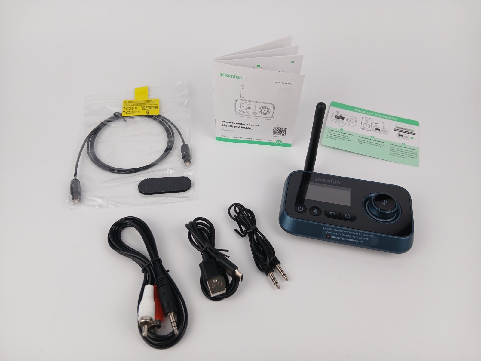 Bluetooth Transmitter for TV 3-in-1 Bluetooth 5.0 Transmitter Receiver for TV...