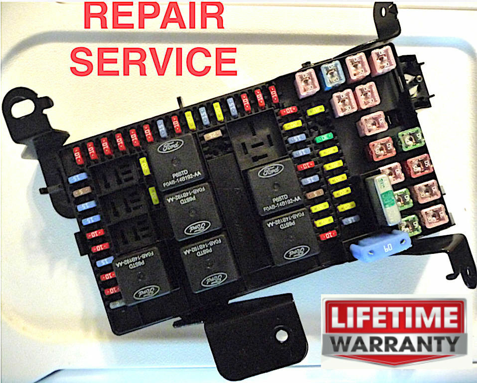 "REPAIR SERVICE" for EXCURSION & F-SERIES 250-550 3C7T-14A067-DC Fuse Box Units