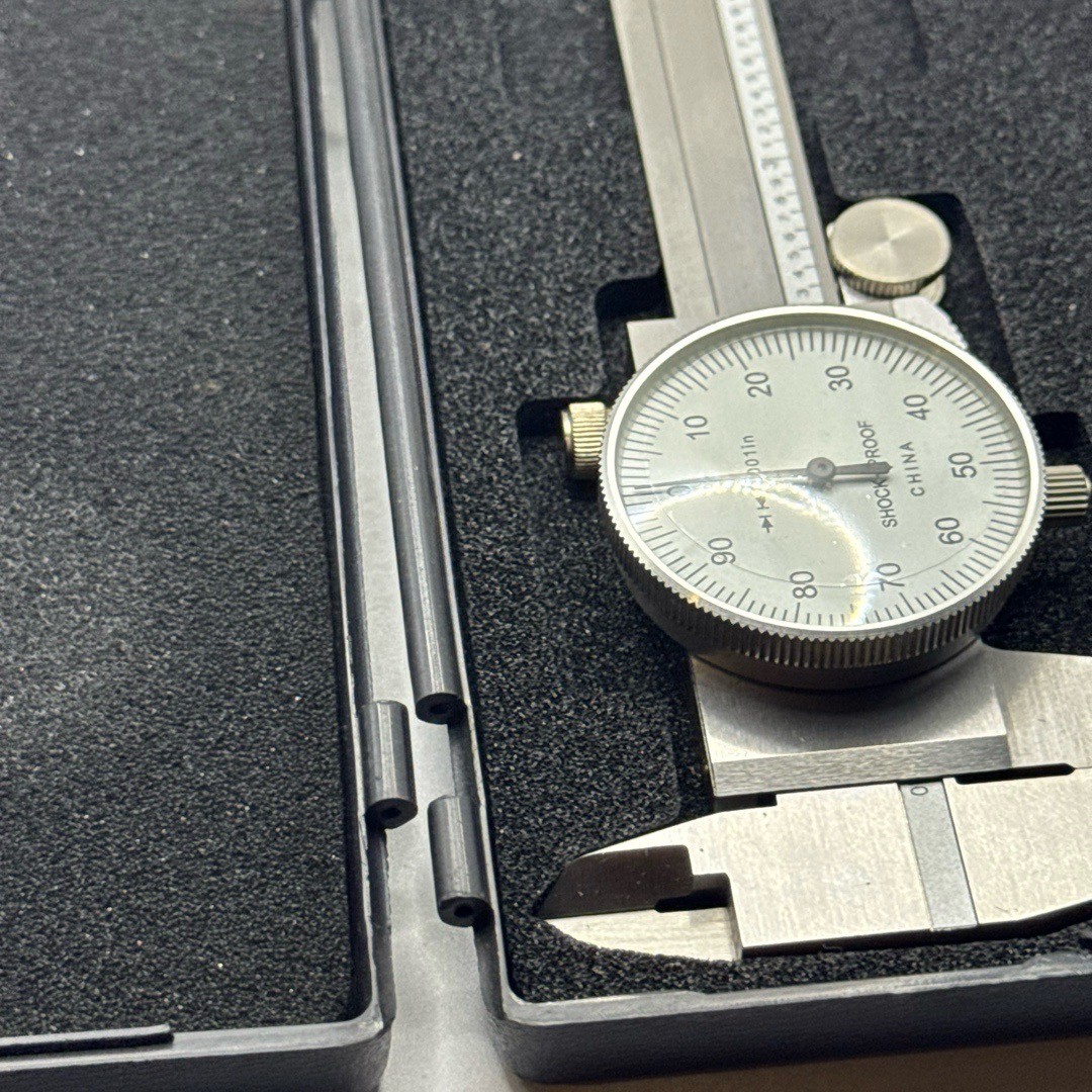 Dial Caliper Precision Measurement 0-6 Inch .001in Resolution
