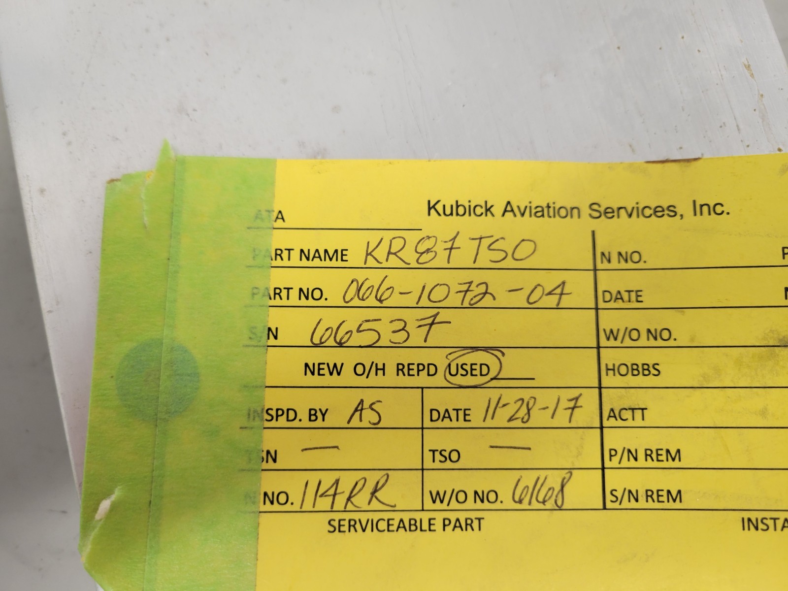 Bendix King KR 87 ADF Receiver 066-1072-04