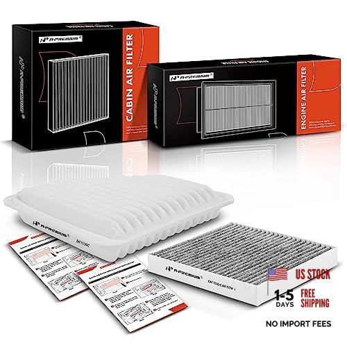 Engine & Cabin Air Filter with Activated Carbon | Compatible with Toyota