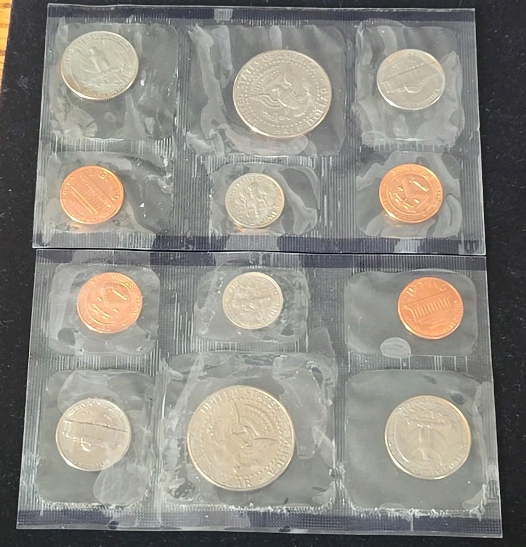 1988 US Mint 10 Coin Uncirculated 2 Complete Just Philadelphia
