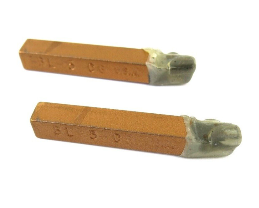 2pcs ACT BL-5 LH C6 Carbide Brazed Lathe Tool Bits 5/16" x 5/16" Shank