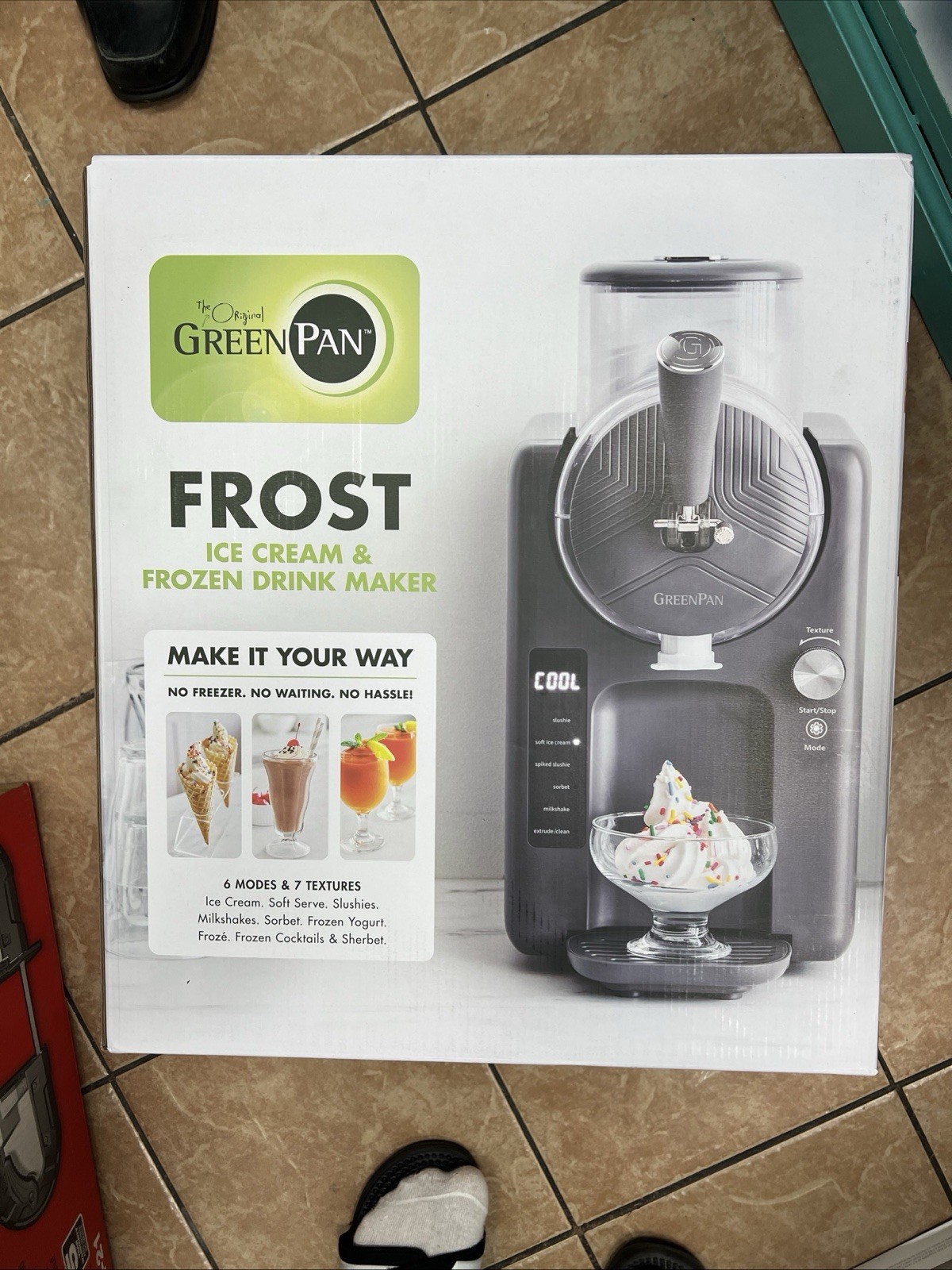 Frost Ice Cream Machine & Frozen Drink Maker, Soft Serve, Slushie, Milkshakes...