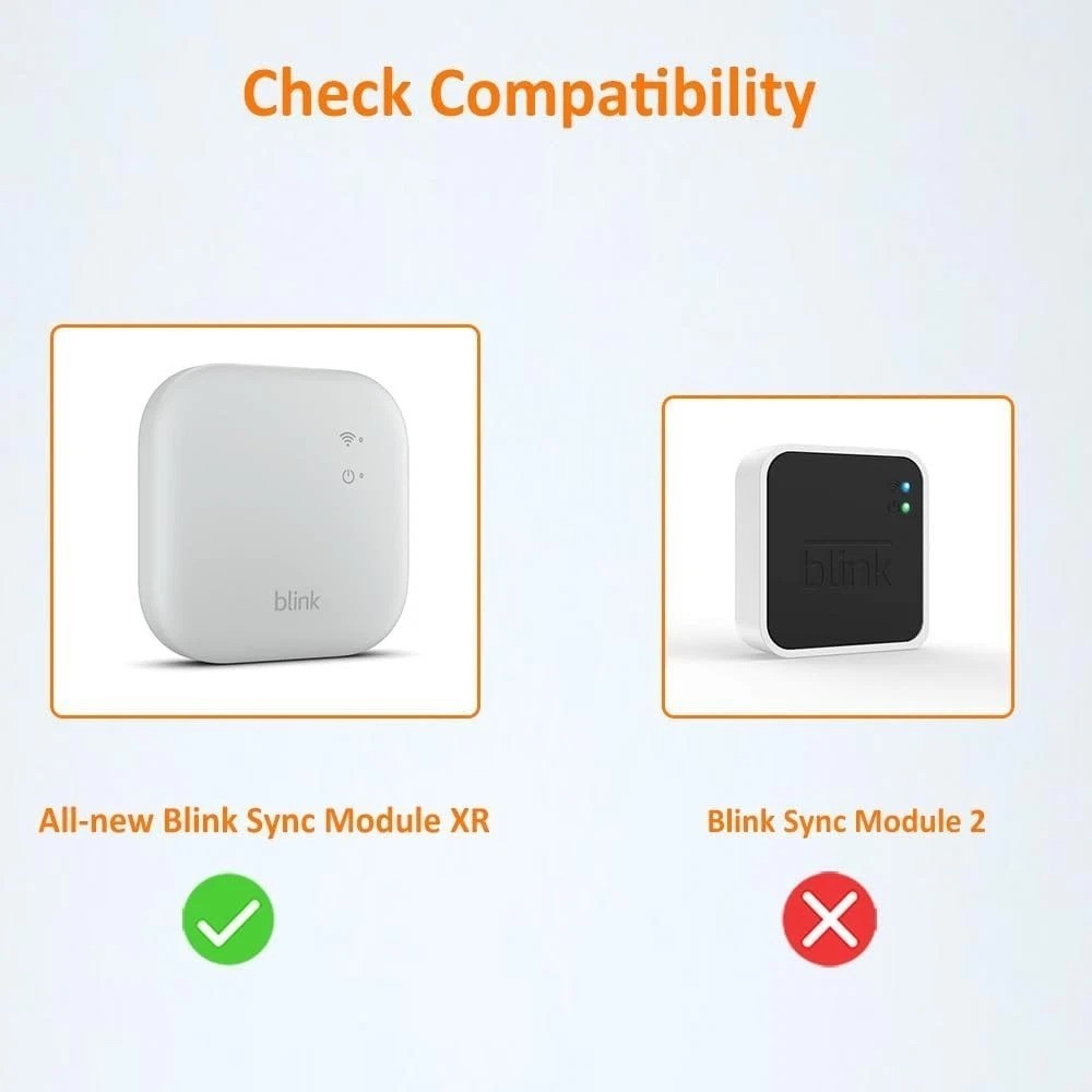 Blink Sync Module XR Outlet Mount Bracket No Tools Needed USB-C Included