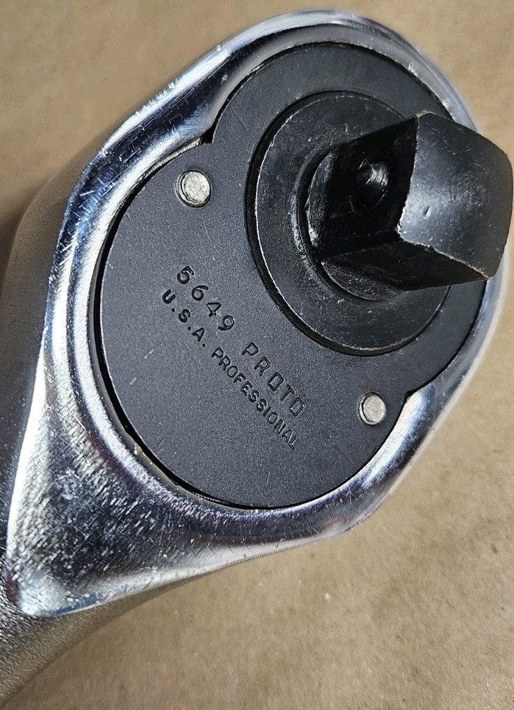Proto 3/4" Drive Professional Reversible Ratchet 5649 20" Handle Deisel Tool