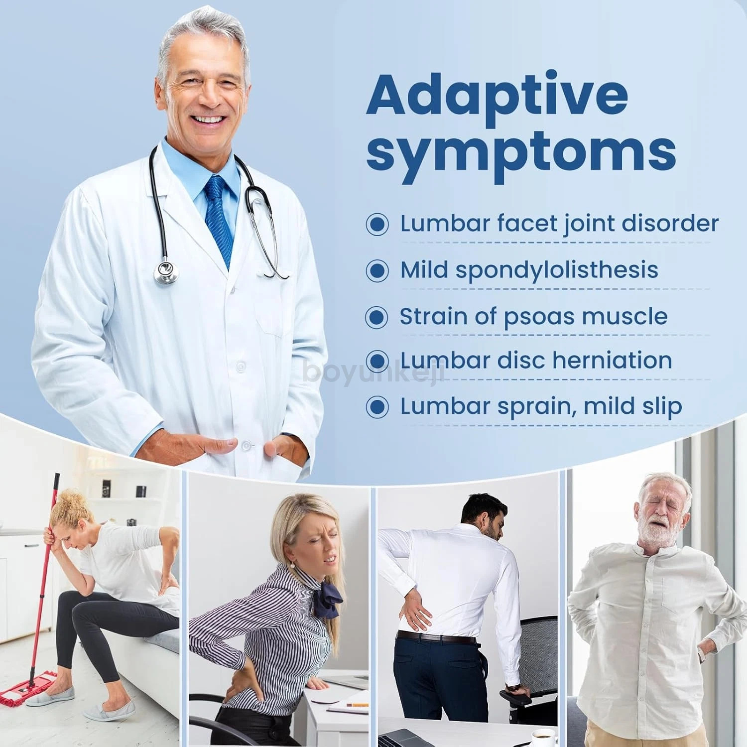 Lumbar Traction Device,Spinal Decompression Devices，lumbar decompression belt