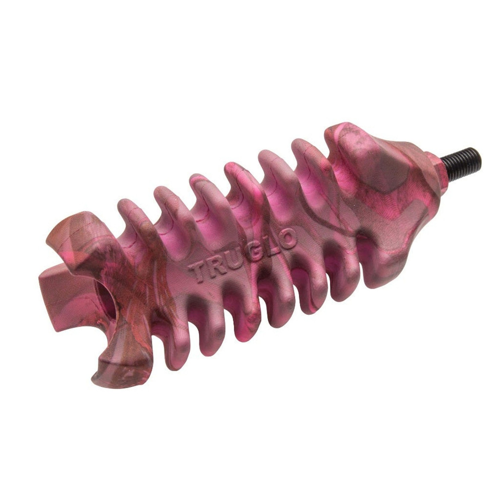 TRUGLO Deadenator XS Vibration-Dampening Hunting Archery Bow Stabilizer, Pink