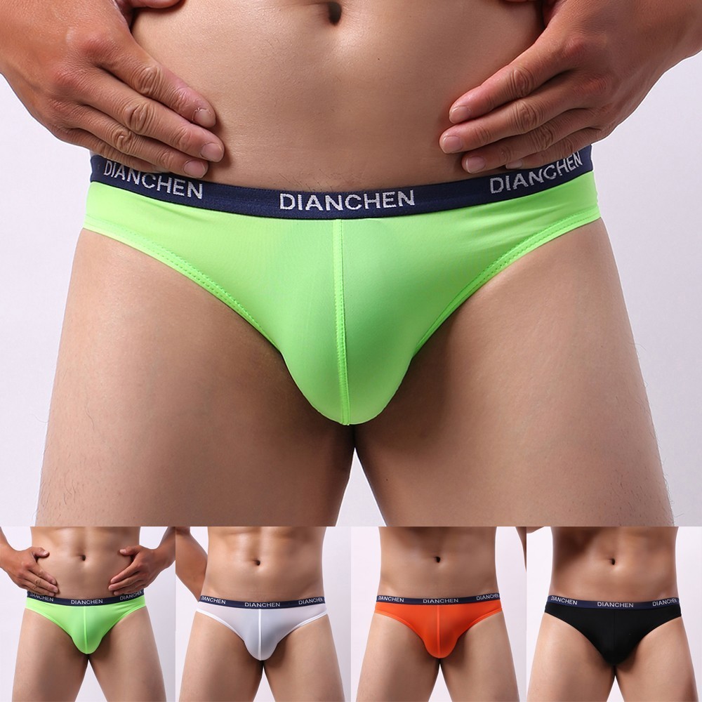 Mens Sexy Low Waist Underwear Briefs Panites Thongs Underpants Boxer Breathable